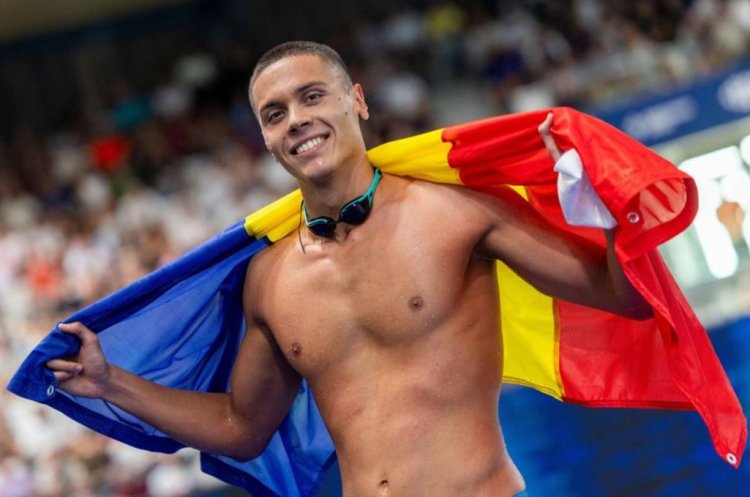 David Popovici, AUR la 100 m liber! Românul e al doilea om din istorie cu 3 titluri la rând, la Campionatele Europene