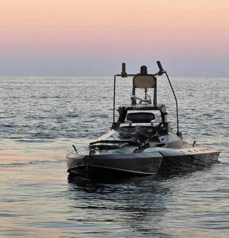 Dronă marină care dădea târcoale în zona platformei Neptun Deep, distrusă de un F-16 al României