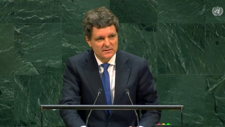Nicușor Dan la ONU: Amenințarea Rusiei nu se limitează doar la Ucraina, Europa e ținta unui război hibrid