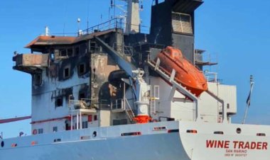 Doar unul din cei cinci marinari de pe nava Wide Trader a rămas internat