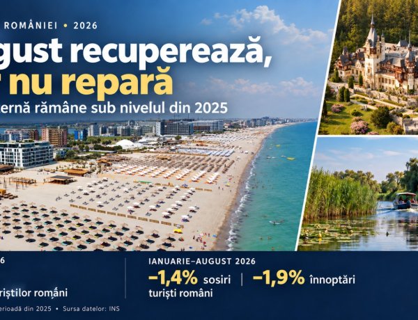 August nu poate salva singur turismul românesc