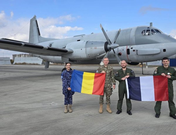 Avion militar francez, trimis în România pentru misiuni de supraveghere în Marea Neagră