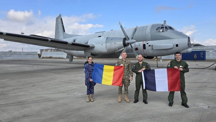 Avion militar francez, trimis în România pentru misiuni de supraveghere în Marea Neagră